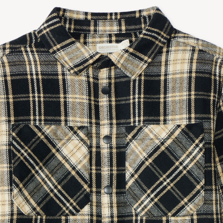 Camisa de cuadros para niño 
