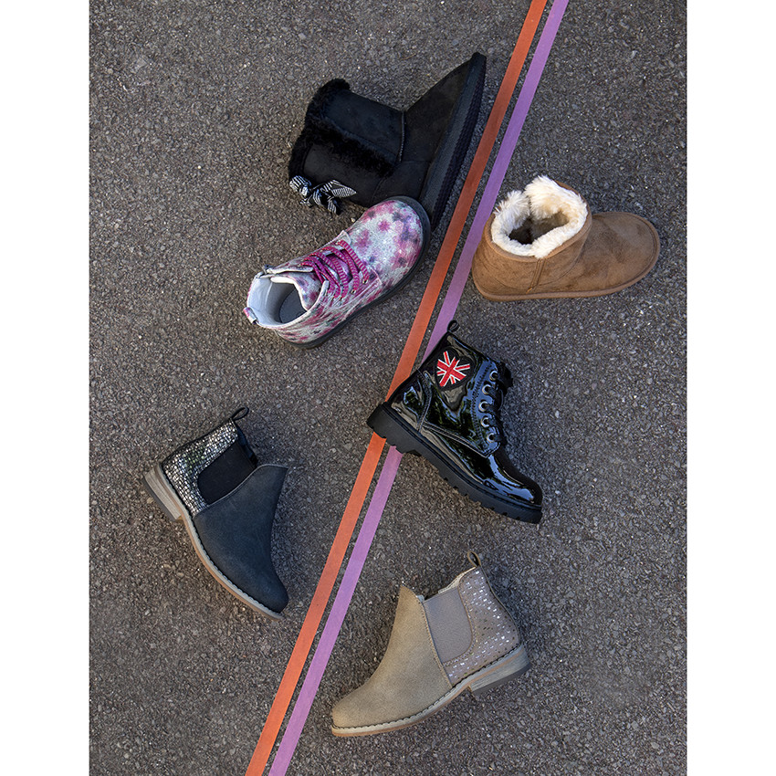 Botas forradas camel para niña  Additional Botas forradas camel para niña