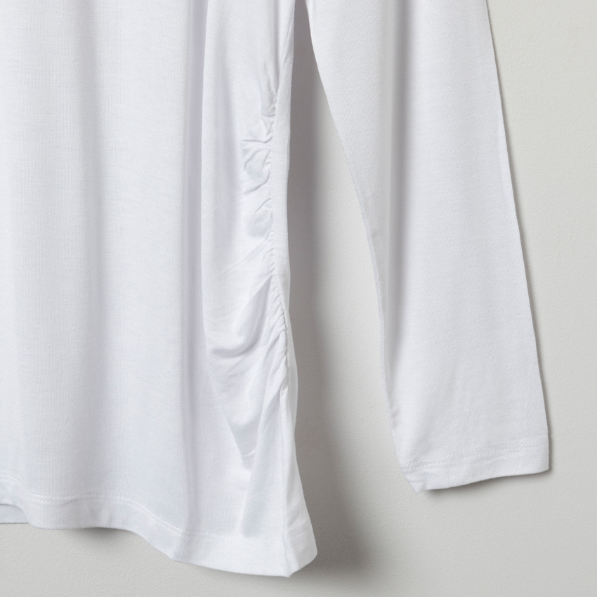 T-shirt de grossesse manches longues à message printé  