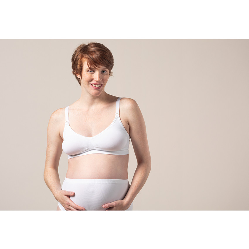 Sujetador de embarazo y lactancia sin aros. 
