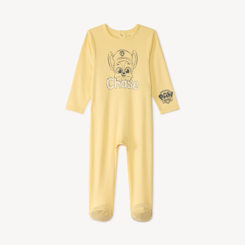 Dors bien ligero de interlock print Chase de la Patrulla Canina para bebé niño (acabados diferentes según la edad) 