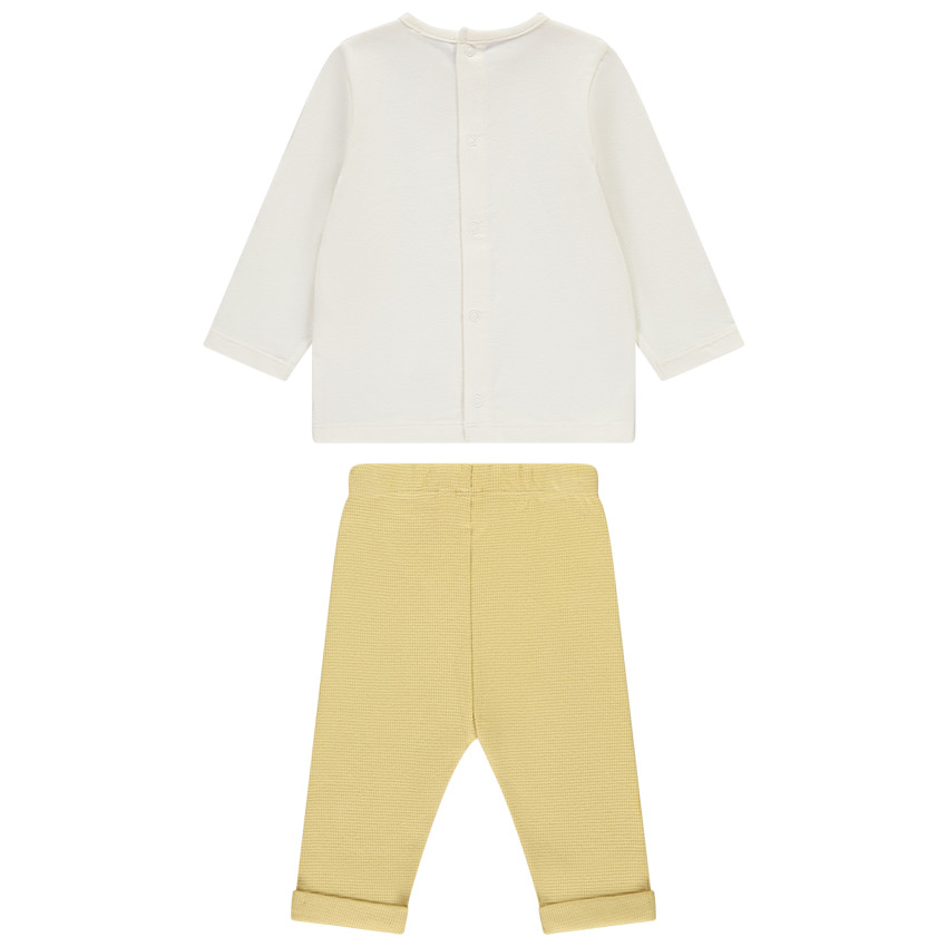 Conjunto camiseta de manga larga Winnie + pantalón para bebé niño 