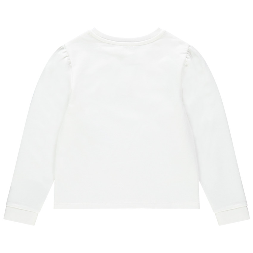 Sweat en molleton à inscription colorée brodée 