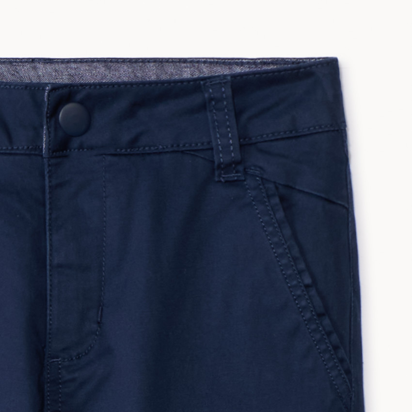 Pantalón chino en sarga para niño  Additional Pantalón chino en sarga para niño