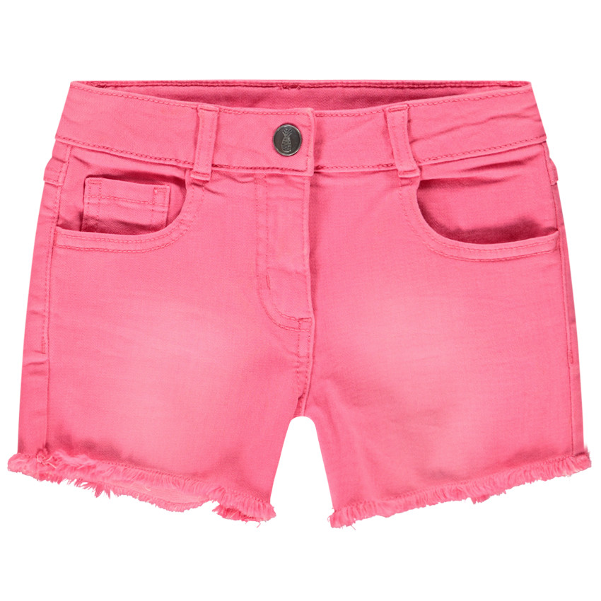 Short denim rose pour fille 