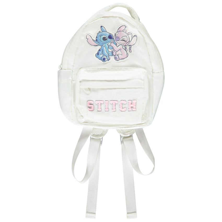 Mochila de terciopelo Stitch Disney para niña 
