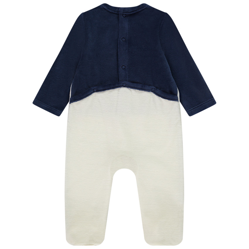 Pelele de terciopelo con estampado de oso para bebé  Additional Pelele de terciopelo con estampado de oso para bebé