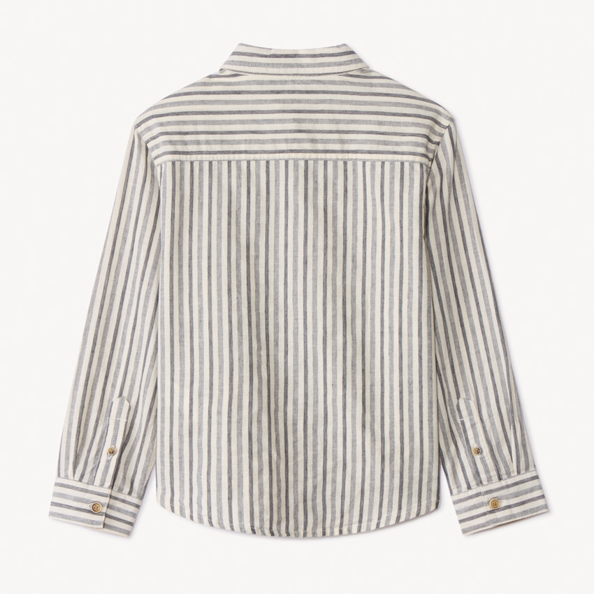 Camisa de manga larga con mangas retráctiles para niño 