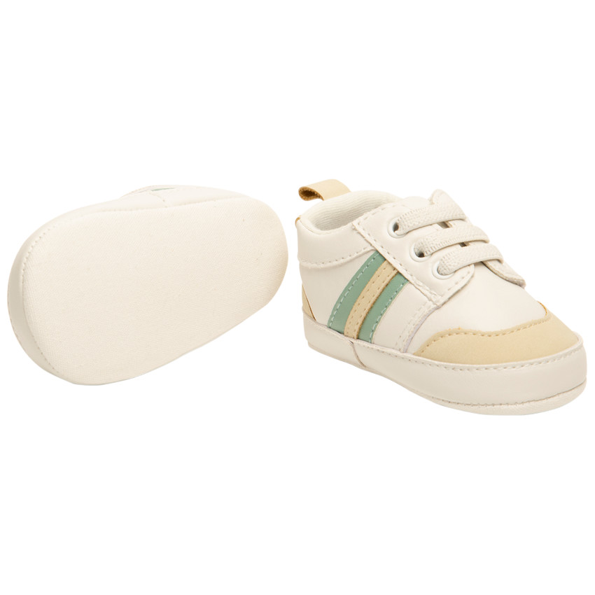 Zapatillas bajas con cordones elásticos para bebé niño 