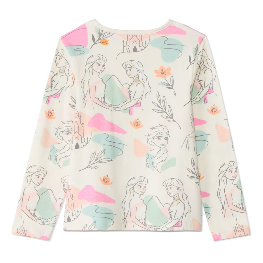 Conjunto de pijama de 2 piezas de La Reina de las Nieves de Disney para niña 