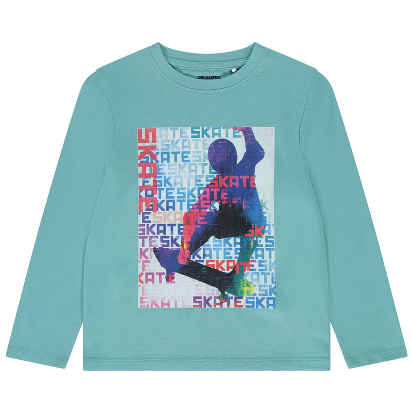 Camiseta de manga larga print fantasía niño 
