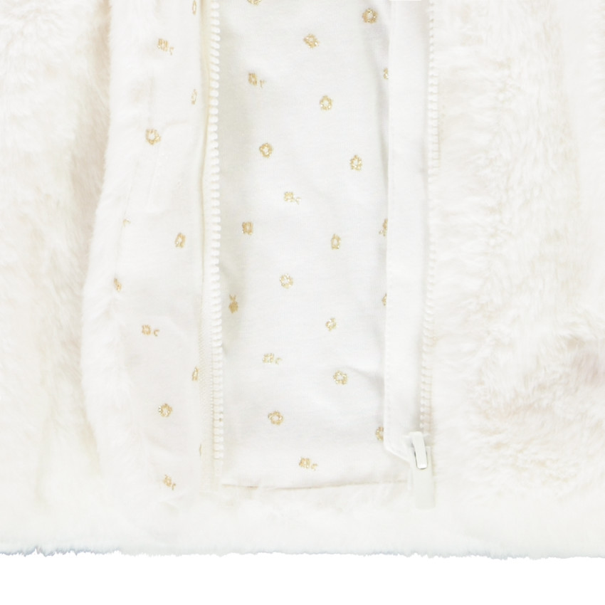 Parka fausse fourrure pour bébé fille Main Parka fausse fourrure pour bébé fille