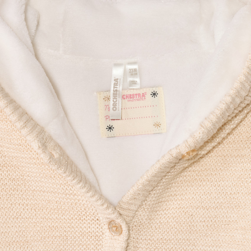 Chaqueta de punto con bordado de corazón para bebé niña  Additional Chaqueta de punto con bordado de corazón para bebé niña