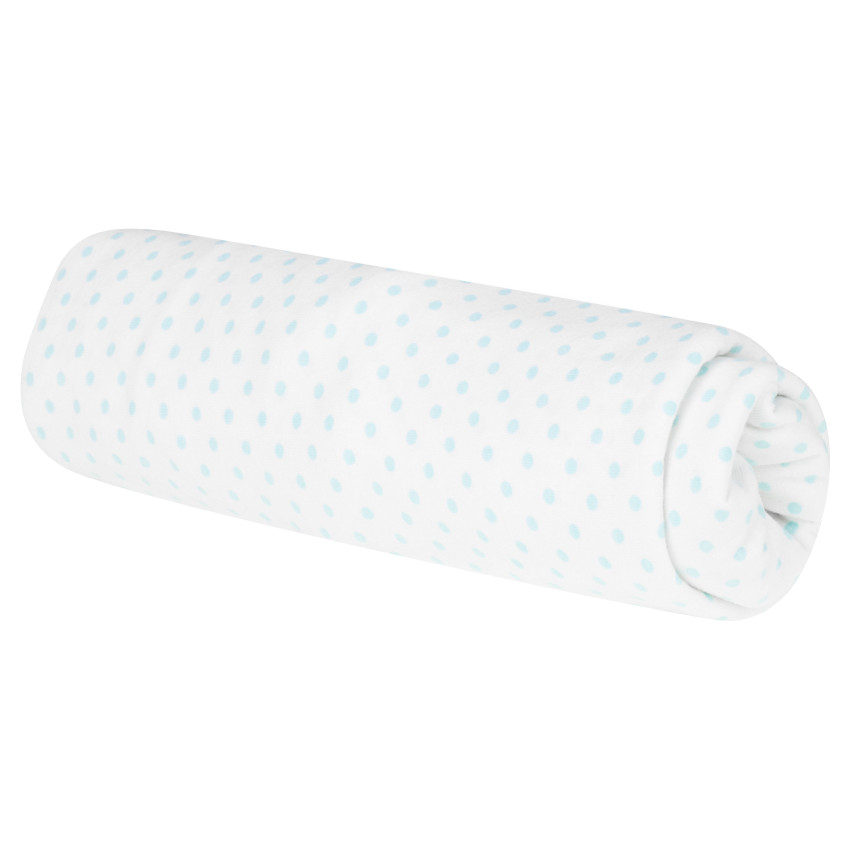 Sábana bajera ajustable de tejido de punto 70 x 140 cm con estampado 