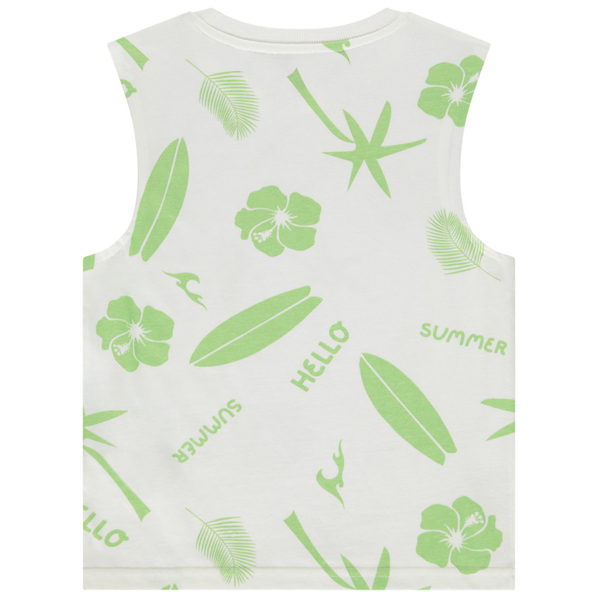 Camiseta sin mangas estampado fantasía surf para niño  Additional Camiseta sin mangas estampado fantasía surf para niño