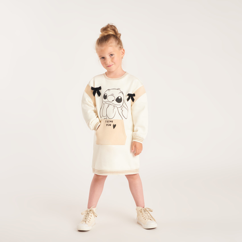 Ropa de sudadera con estampado de Stitch de Disney para niña 