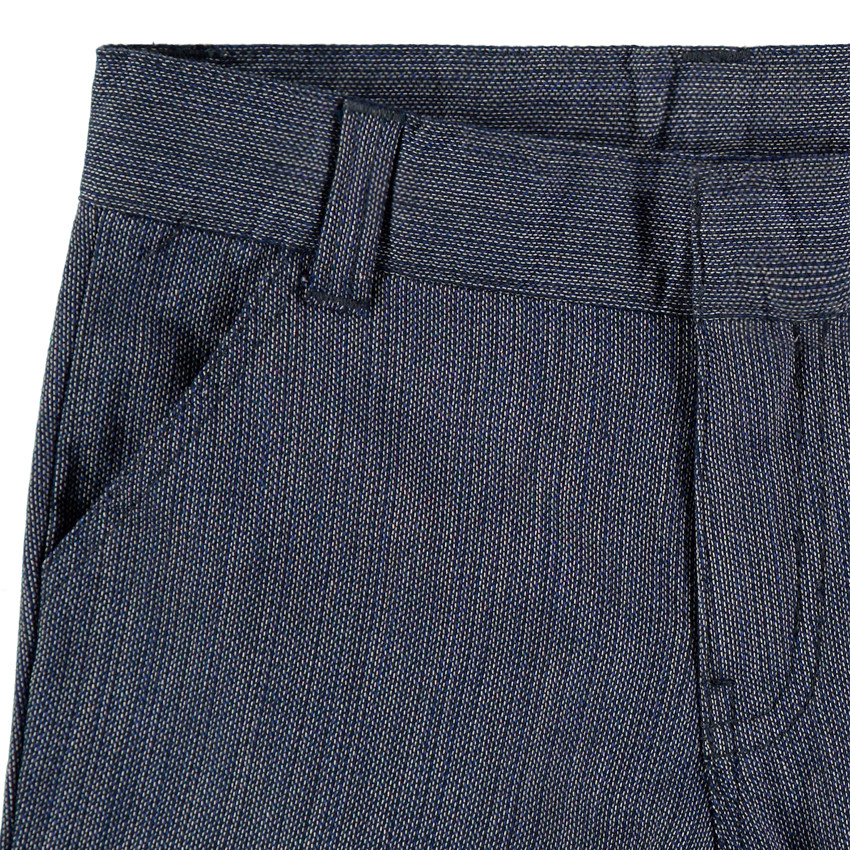 Bermudas jaspeadas con bolsillos italianos 