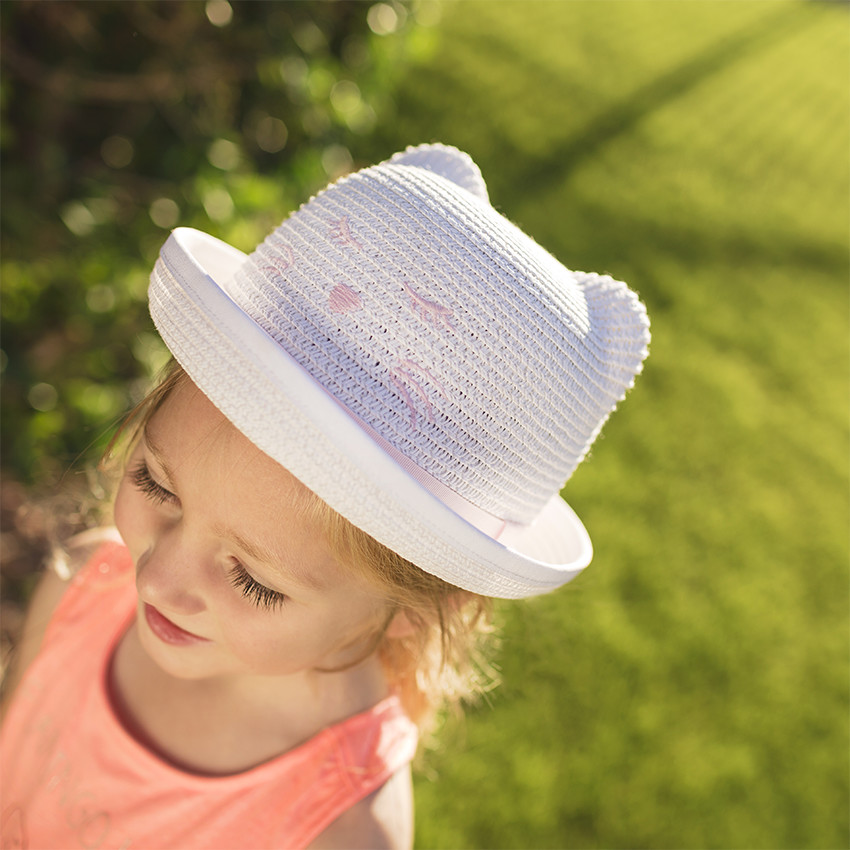 Sombrero de paja infantil