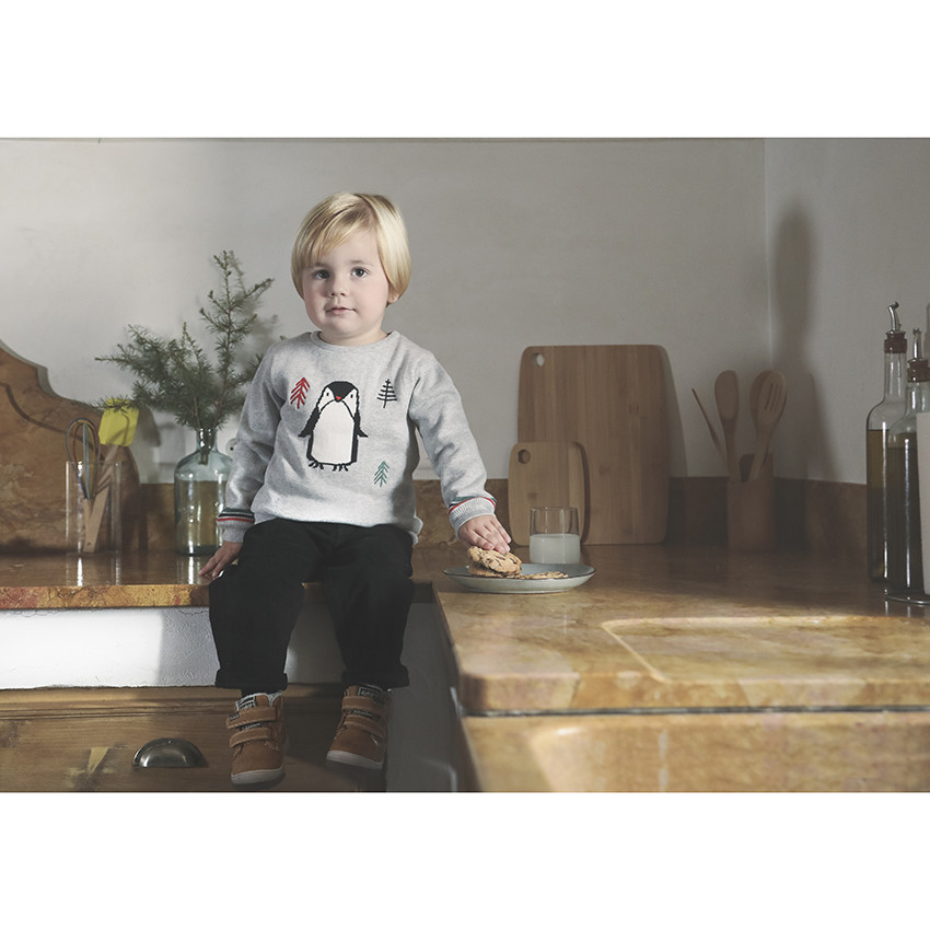 Jersey print pingüino 