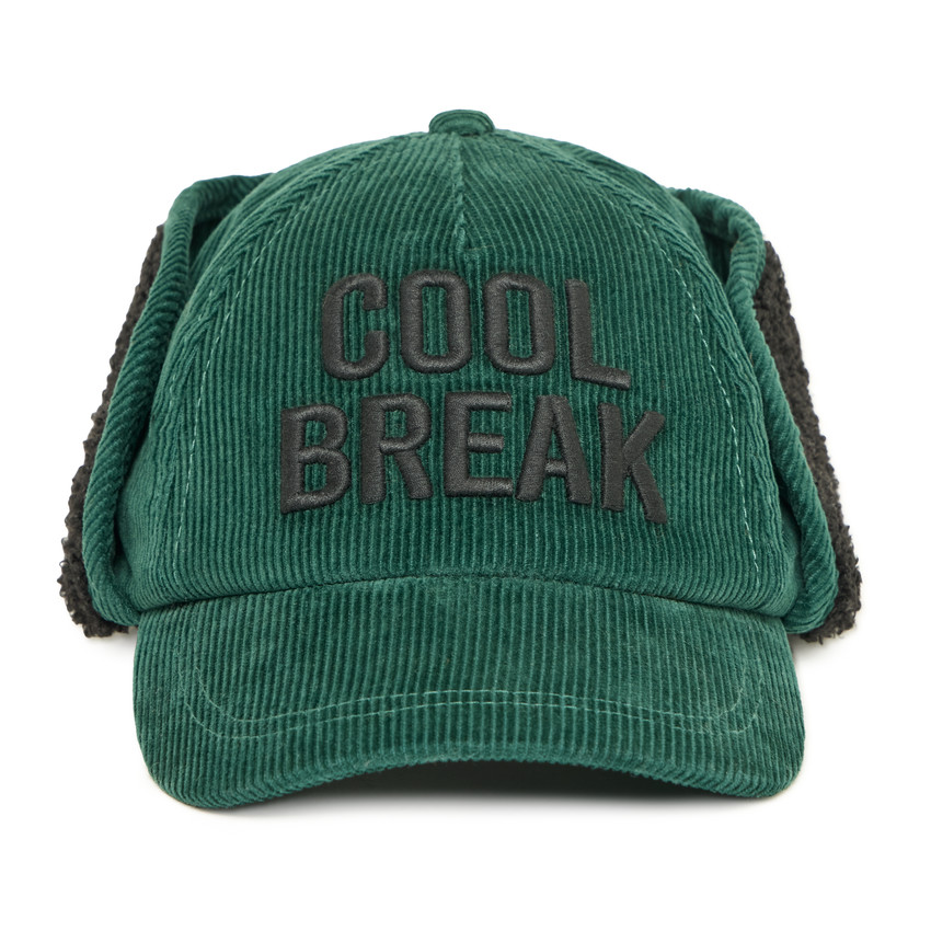 Gorra de niño de terciopelo con forro de sherpa. 