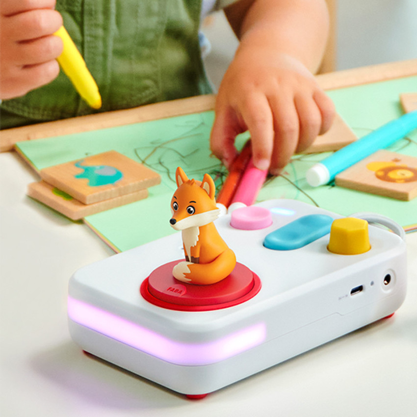 Figurita Colarroja para cuentacuentos Starter Set Faba y Starter Set Faba + 