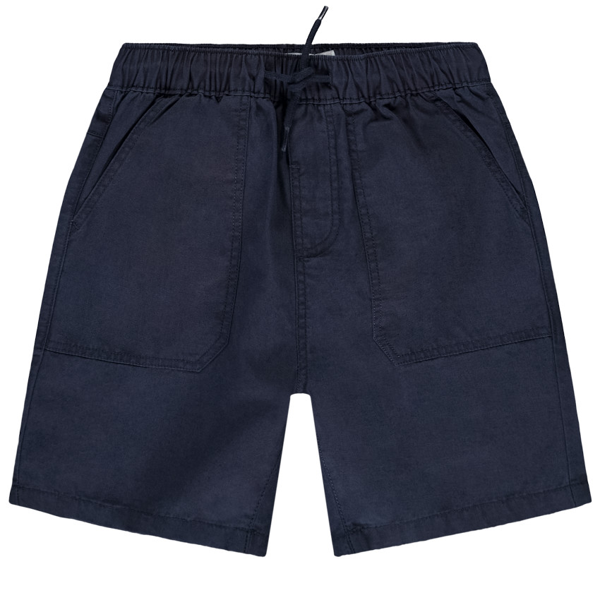 Bermudas de tela lisa para niño 