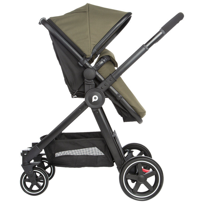 Carrito dúo Théa 2 en 1 kaki negro 