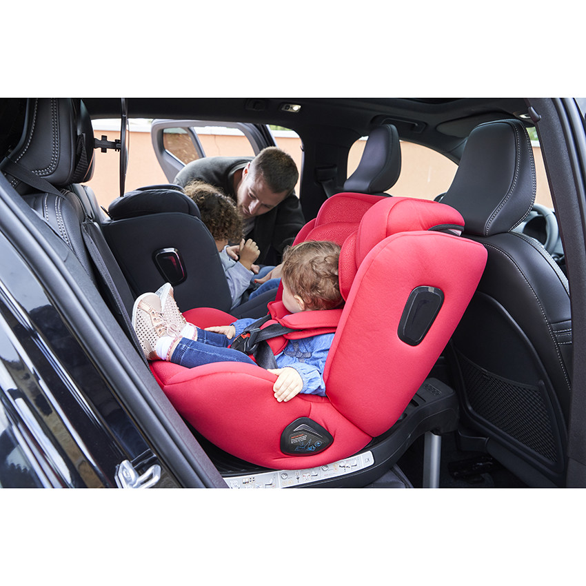Silla de coche giratoria i-Twist i-Size negra 