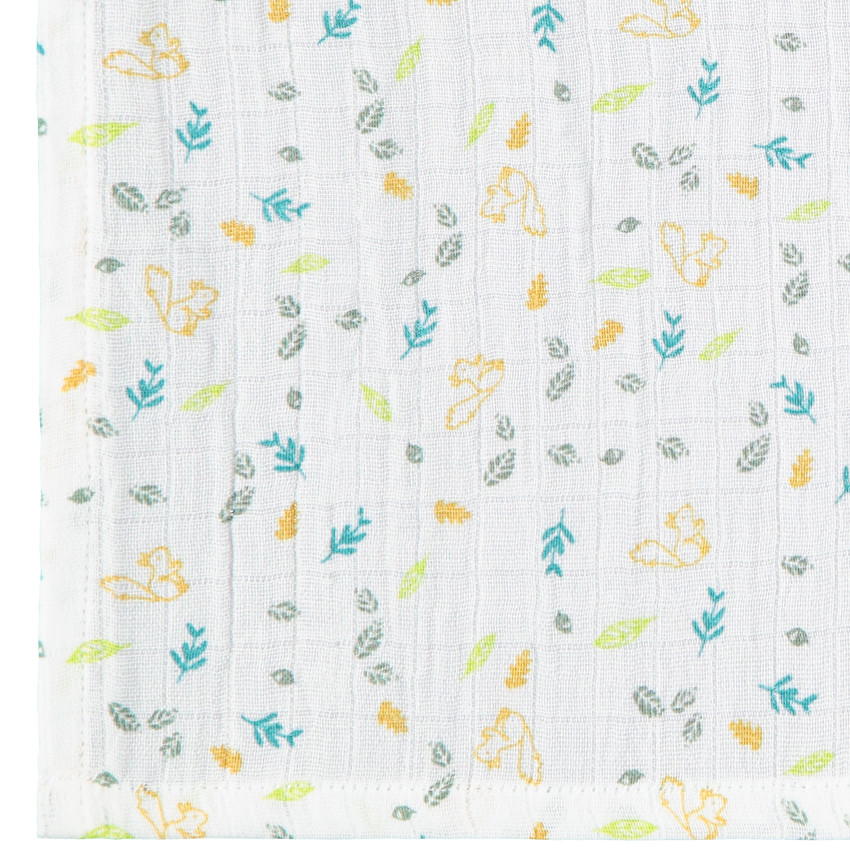 Lote de 3 muselinas de gasa de algodón niño 