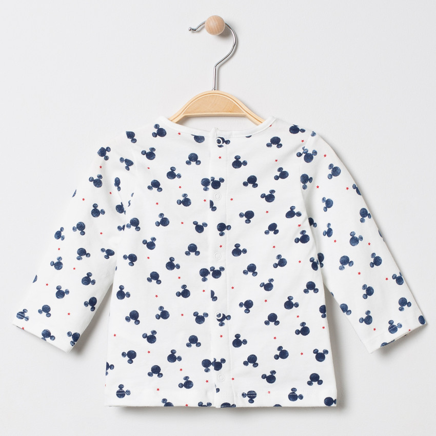 Ensemble salopette et t-shirt imprimés all-over Mickey Disney  