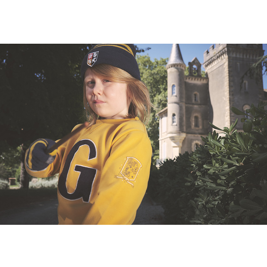 Guantes con rayas a contraste 