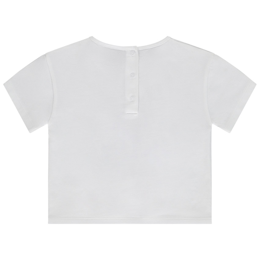 Camiseta de manga corta print Stitch Disney para bebé niña 