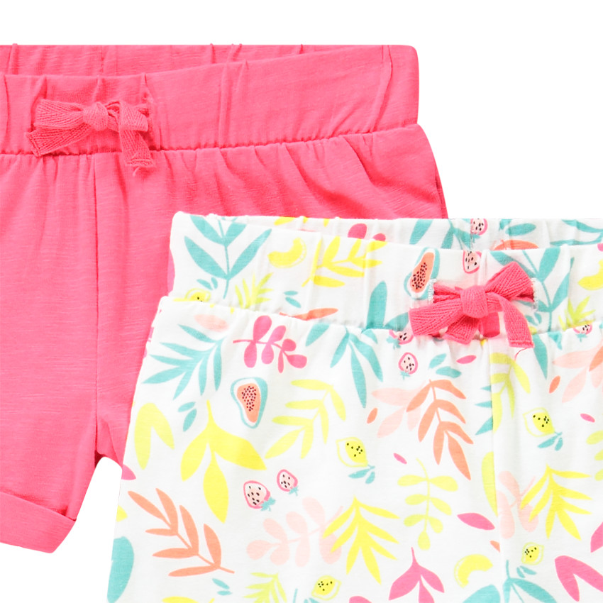 Pack de 4 shorts de fantasía para niña 