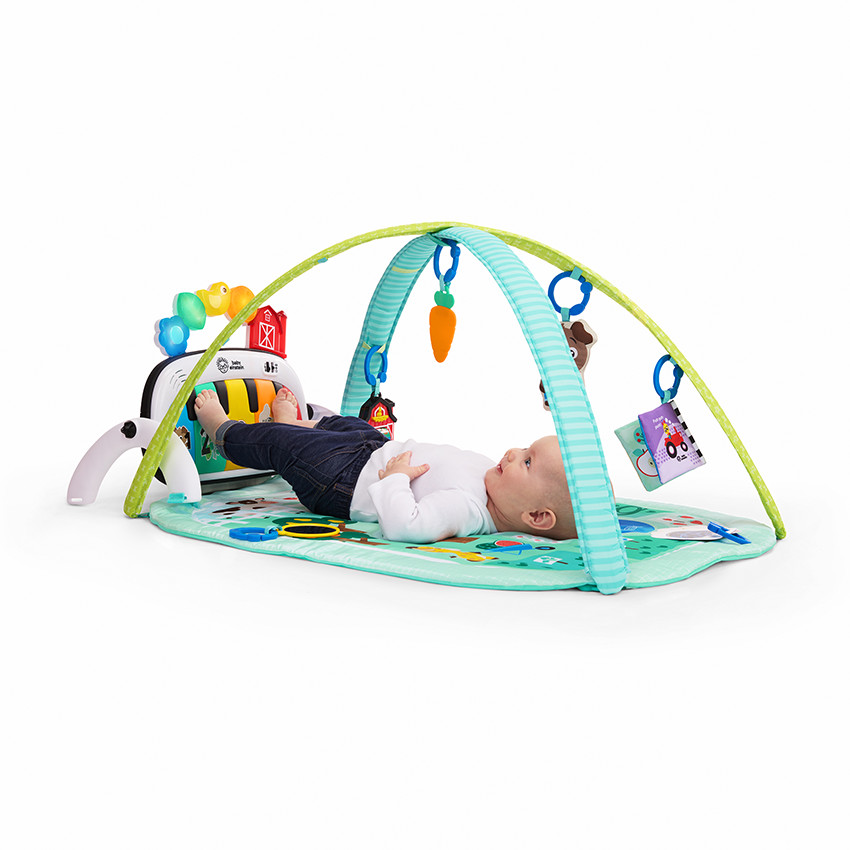 Gimnasio bebé musical 4 en 1 Kickin'Tunes Farm Explorers 