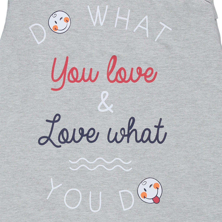 Saquito de punto con mangas desmontables y estampado ©Smiley  Additional Saquito de punto con mangas desmontables y estampado ©Smiley