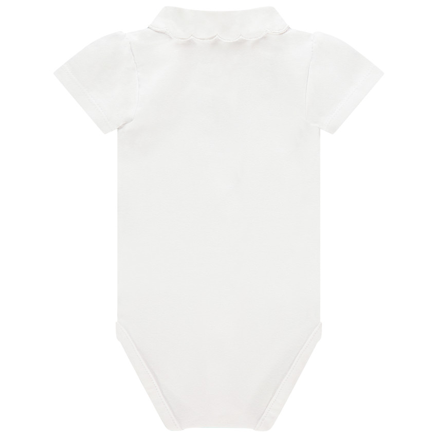 Body manches courtes à col brodé  Additional Body manches courtes à col brodé
