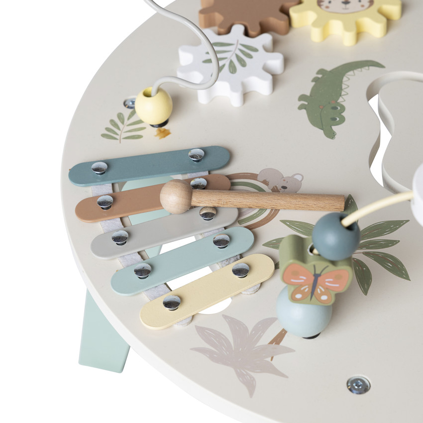 Mesa de actividades de madera Little Savane para niños a partir de 18 meses 