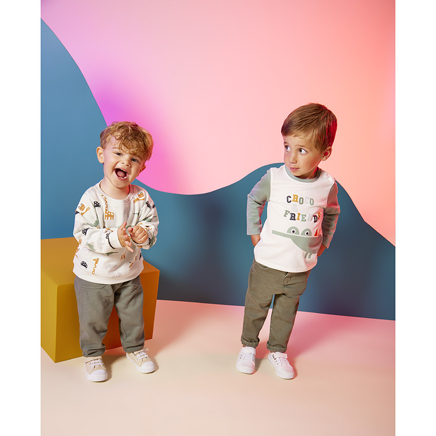 Conjunto de 2 piezas de felpa para bebé niño 