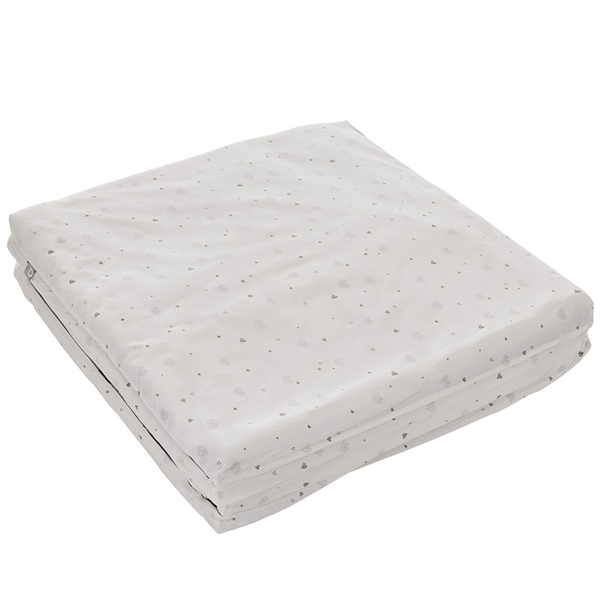 Alfombra de motricidad plegable 120 x 120 cm estampado corazones  Additional Alfombra de motricidad plegable 120 x 120 cm estampado corazones