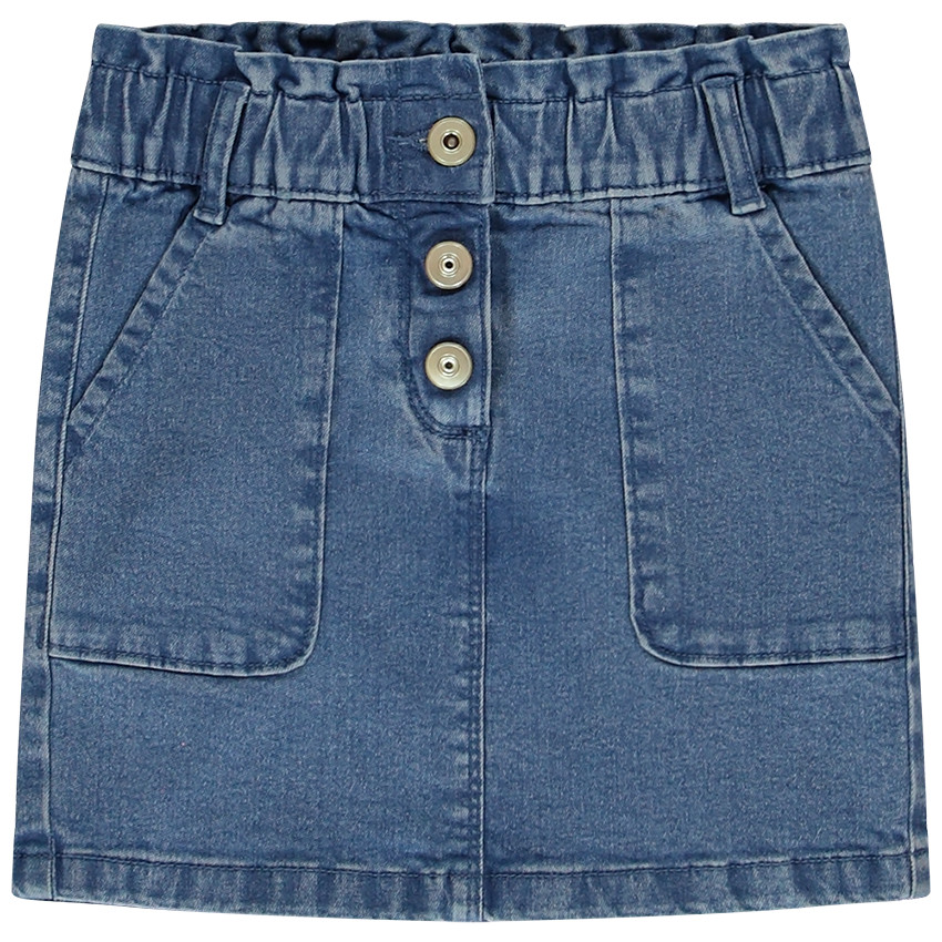 Falda vaquera corta 