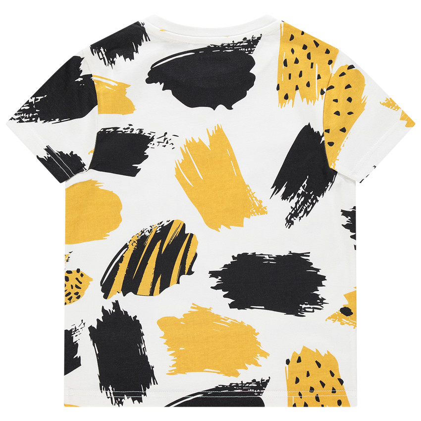 Camiseta manga corta algodón orgánico estampado animal   Additional Camiseta manga corta algodón orgánico estampado animal