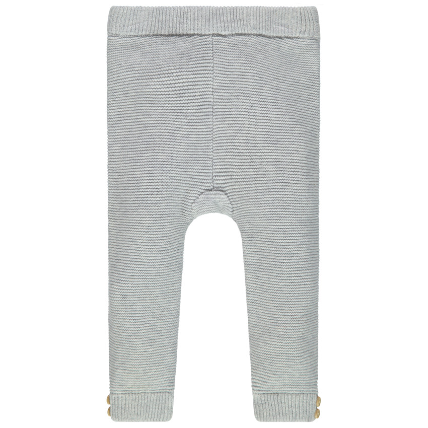 Calzoncillos de punto de algodón con botones decorativos para bebé niño 