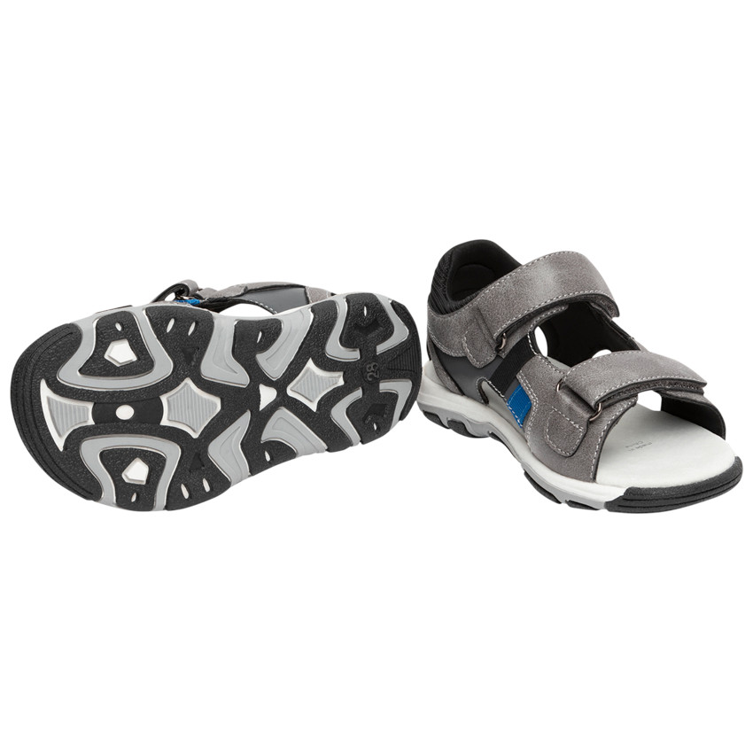 Sandalias de velcro contrastadas para niño 