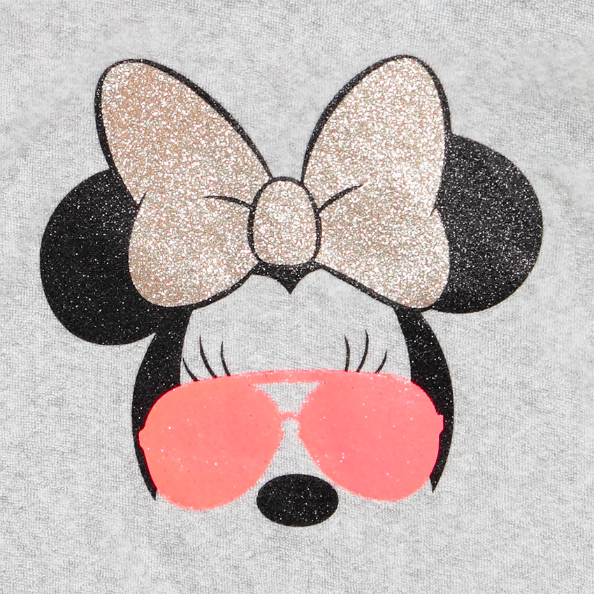 Sweat en molleton print Minnie (Disney) pour fille 