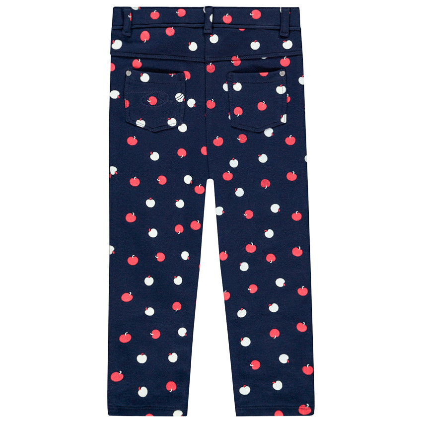 Jeggings estampado manzanas 