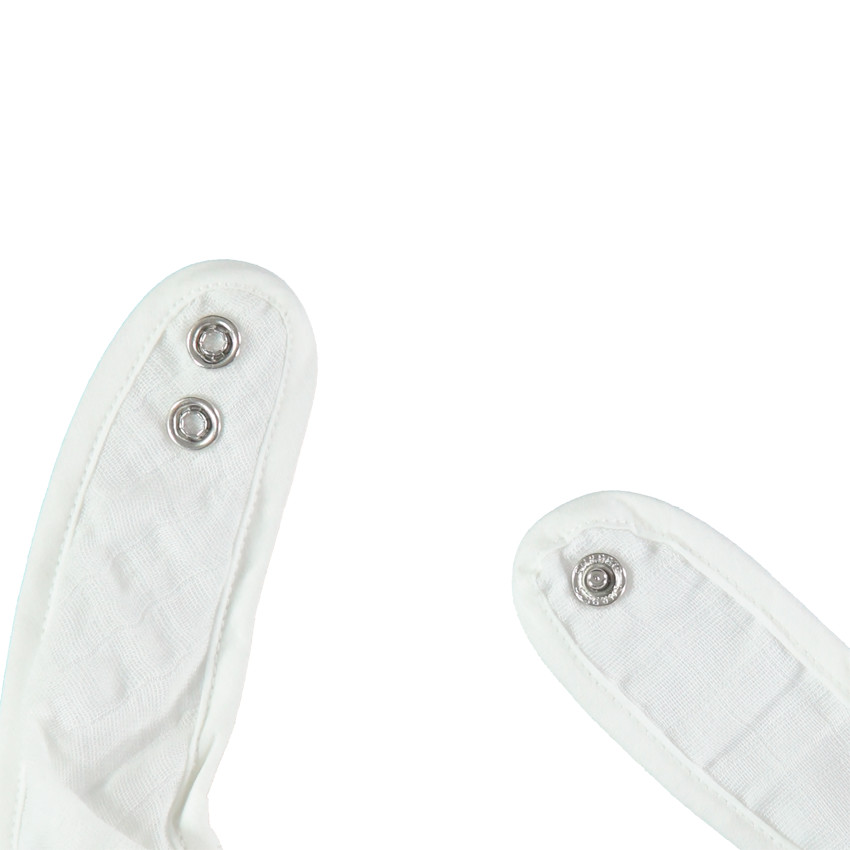 Babero tipo bandana de algodón 