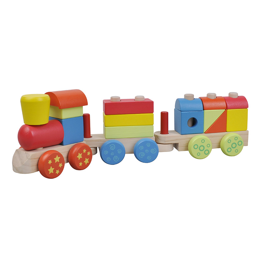 Tren de madera - Multicolor  Additional Tren de madera - Multicolor