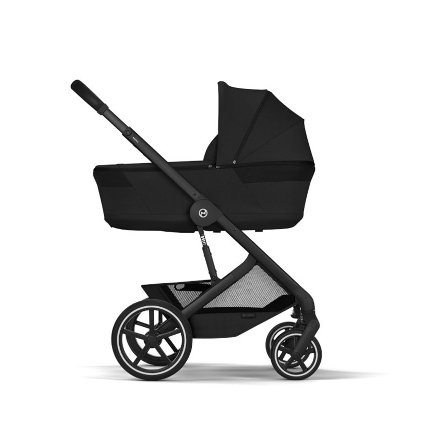 Poussette Duo Balios S Lux 2026 + Nacelle Pliable Moon Black 