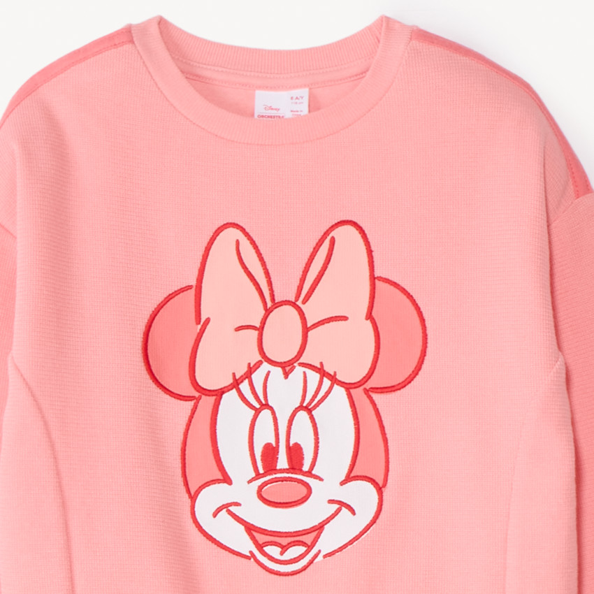 Conjunto de chándal de interlock Disney Minnie para niña 