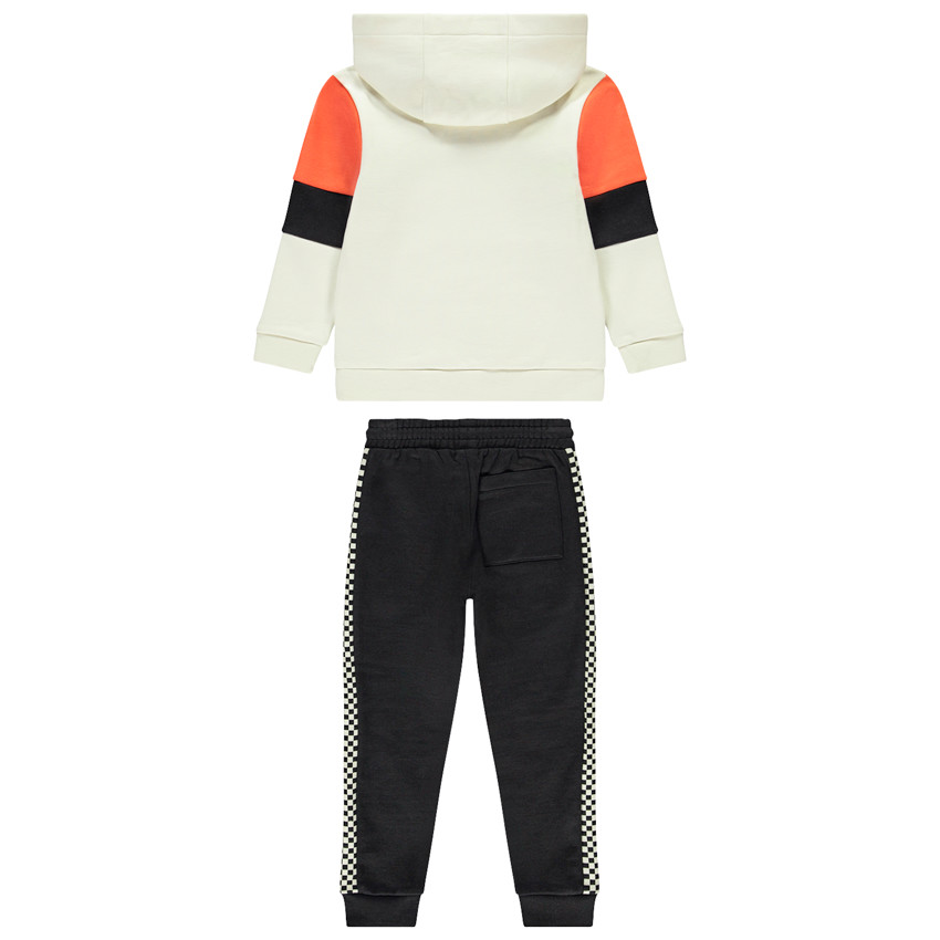 Ensemble jogging molleton avec capuche pour garçon 